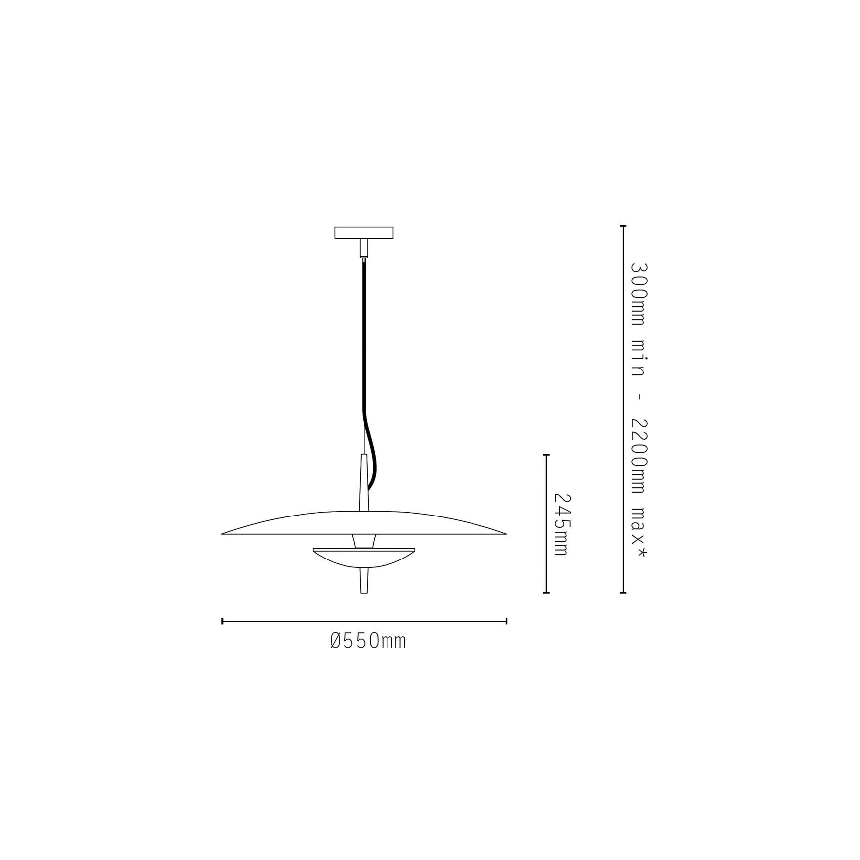 Luna Capiz Pendant Light
