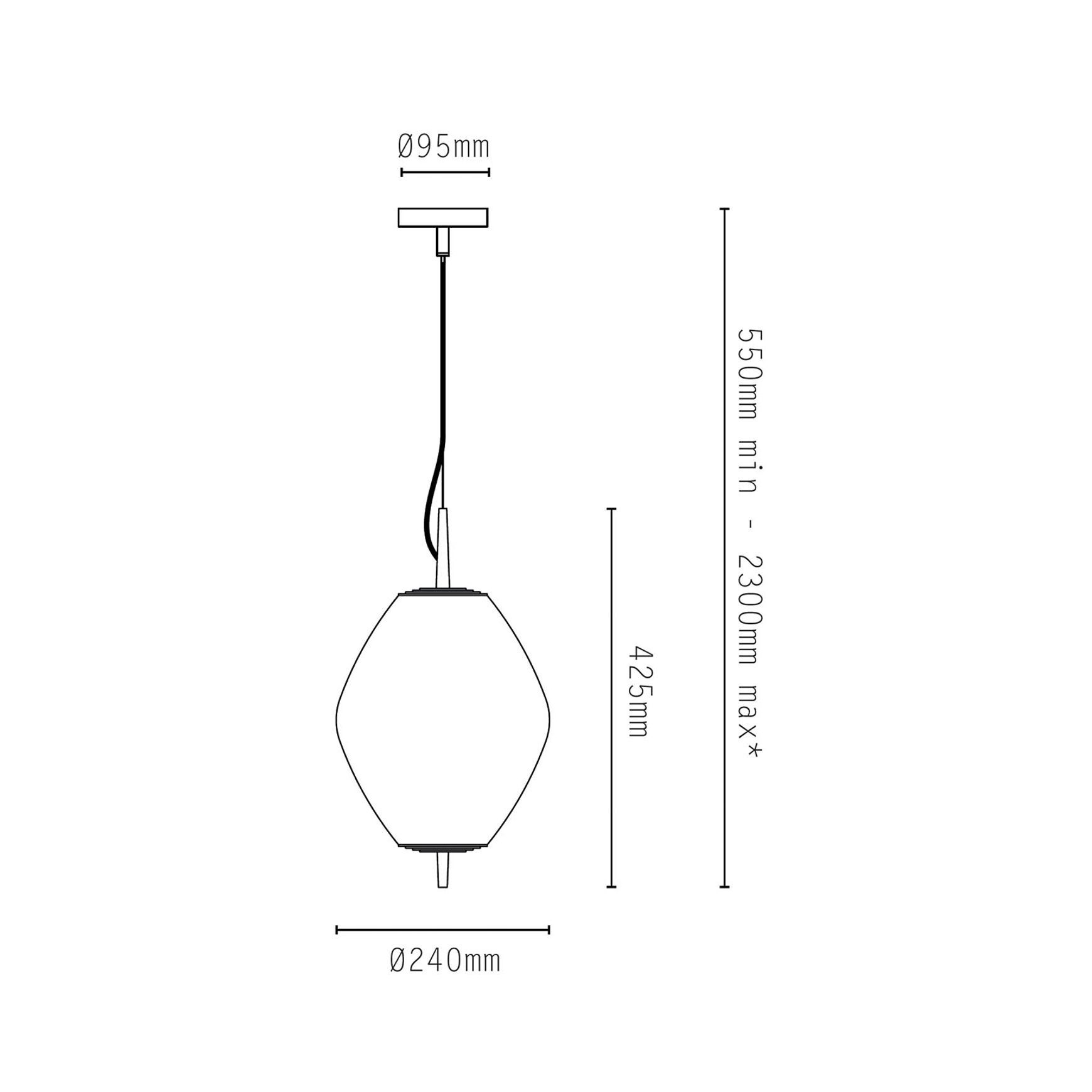 Nova Tall Pendant Light