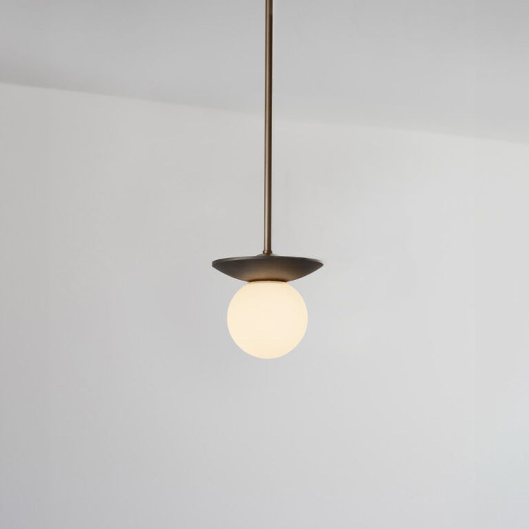 Orbit Brass Pendant Light