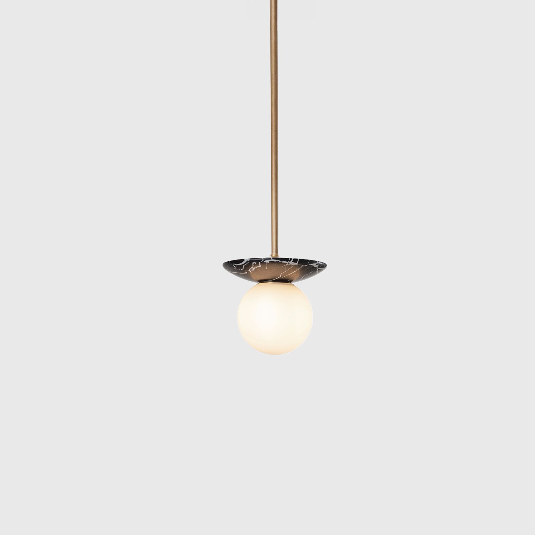 Orbit Stone Pendant Light