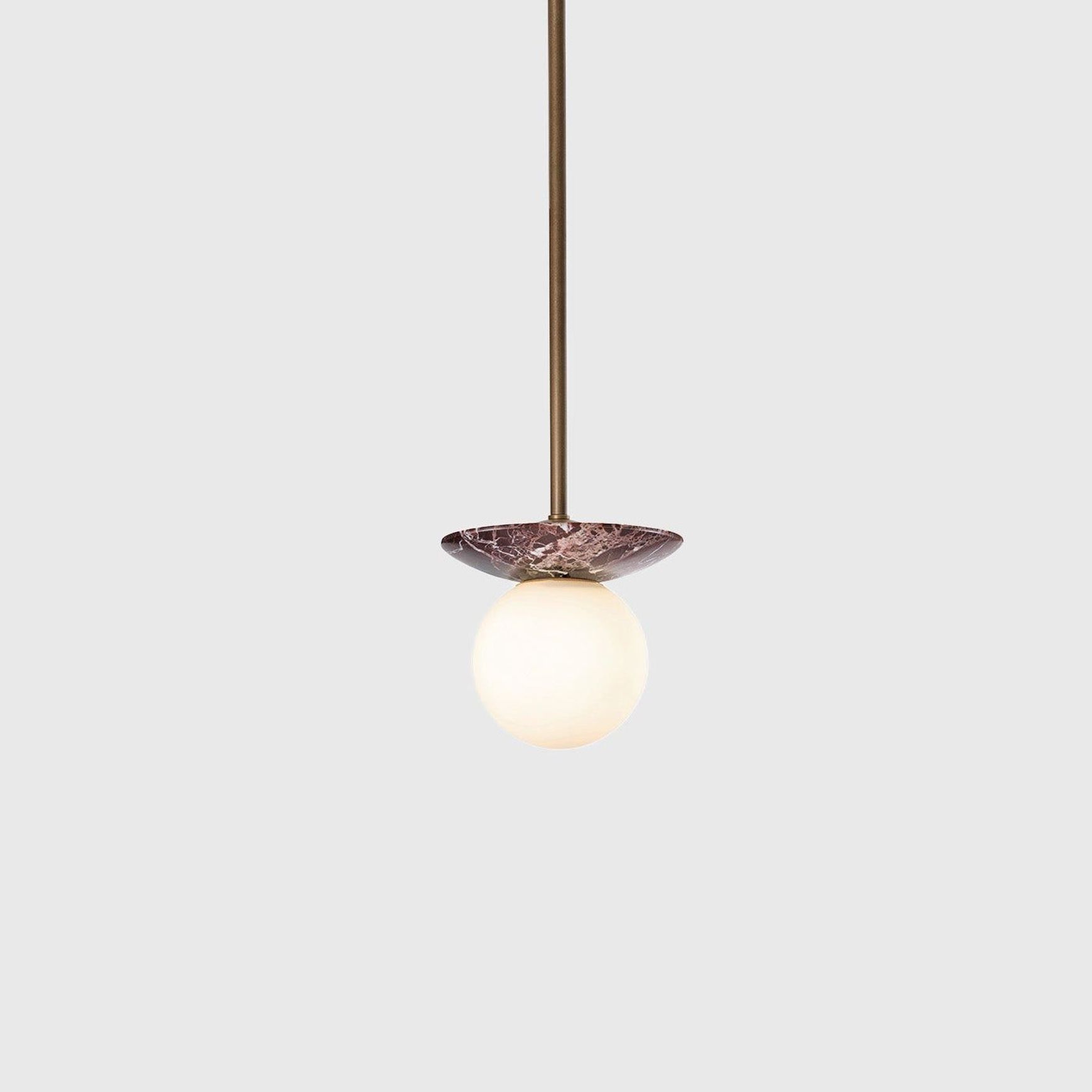 Orbit Stone Pendant Light