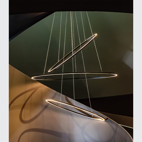 Ellisse Triple Pendant Light