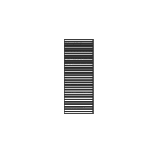 Louvred Pergola Louvre Roof Shutter Wall Dark Grey