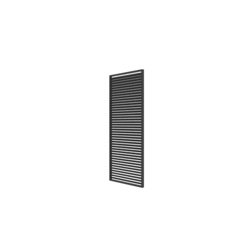 Louvred Pergola Louvre Roof Shutter Wall Dark Grey