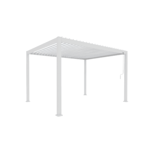 Louvred Pergola Louvre Roof White | DTP-LR0304-WH