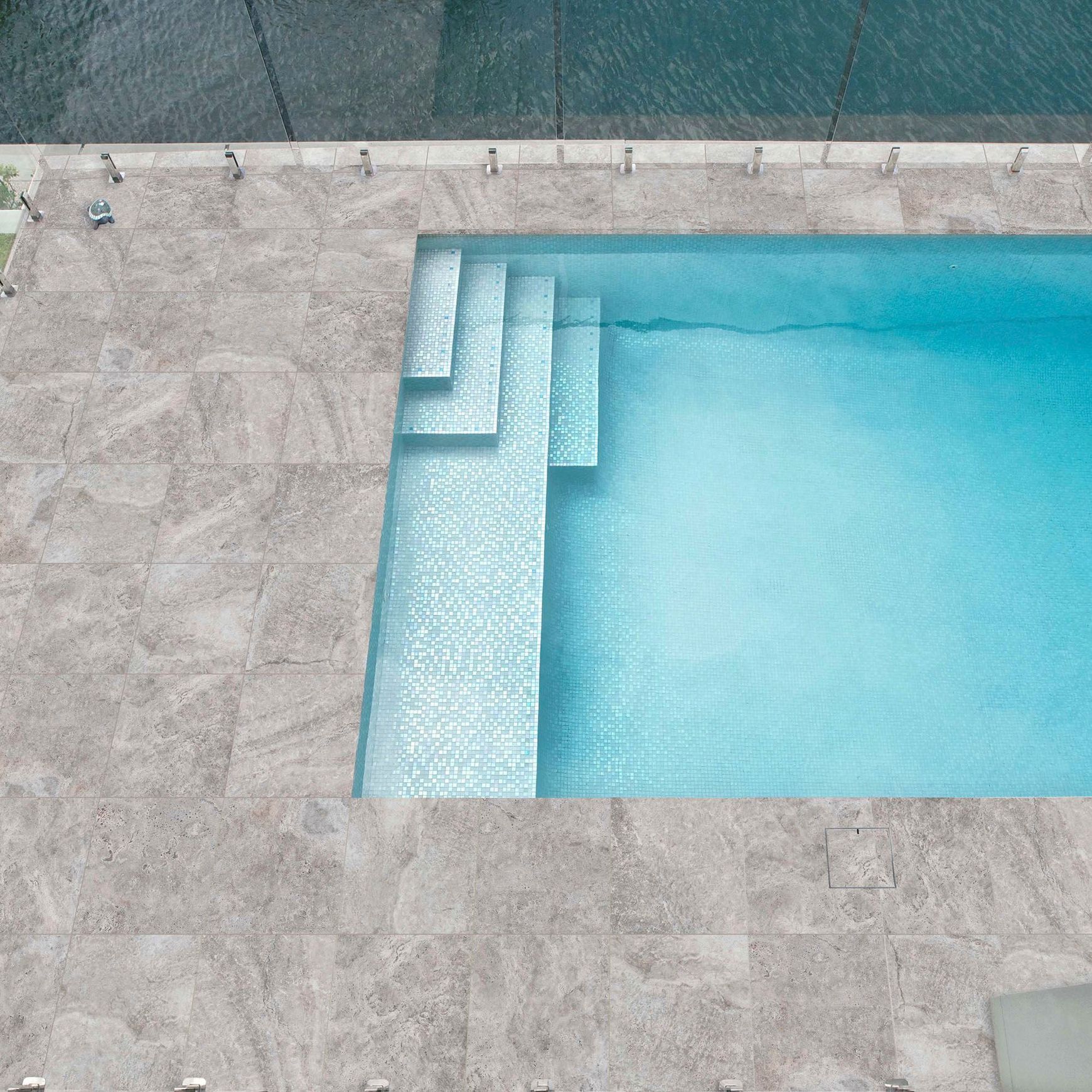 CMP Porcelain Platinum Travertine Tile
