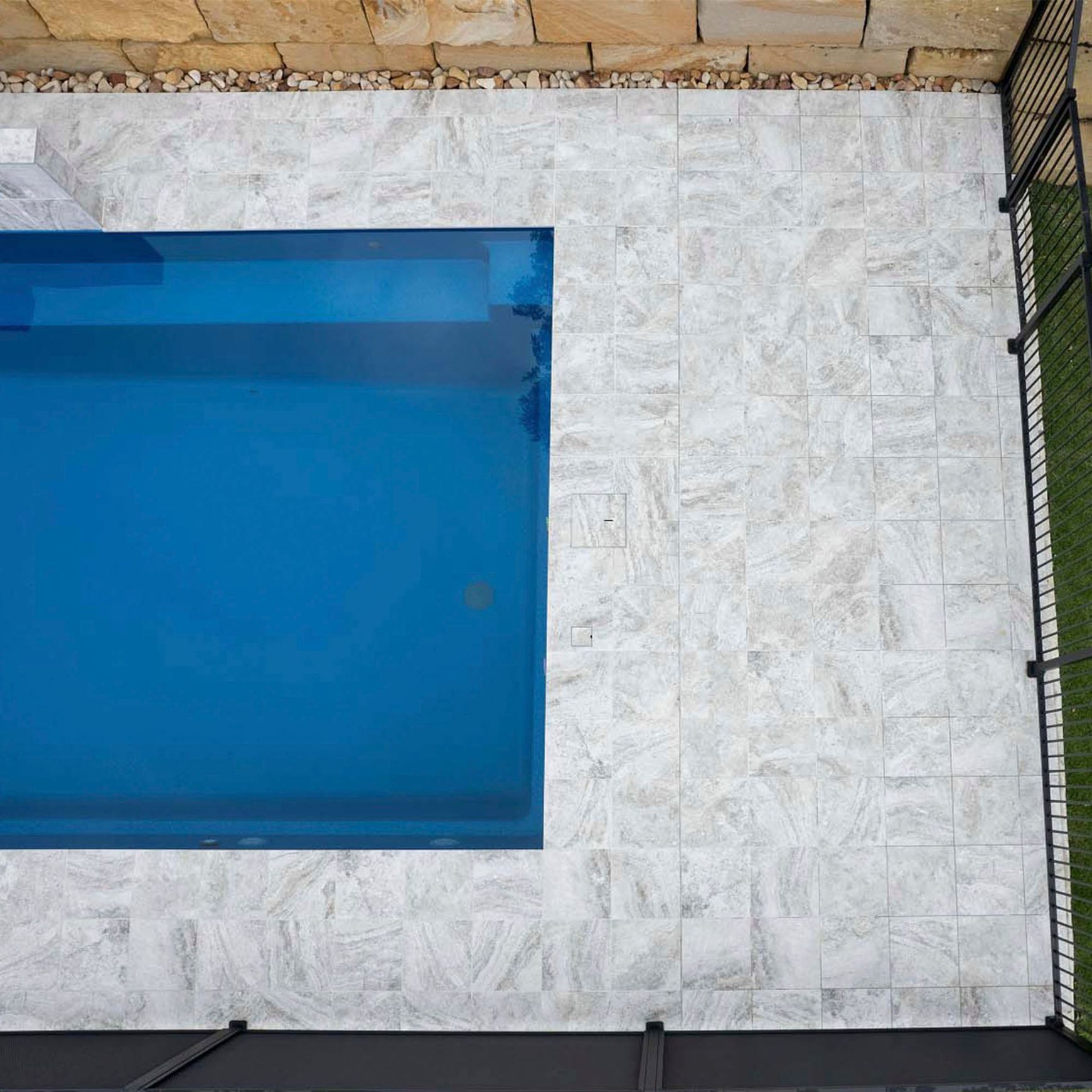 CMP Porcelain Platinum Travertine Tile