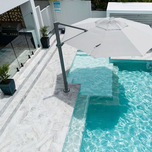 CMP Porcelain Platinum Travertine Tile