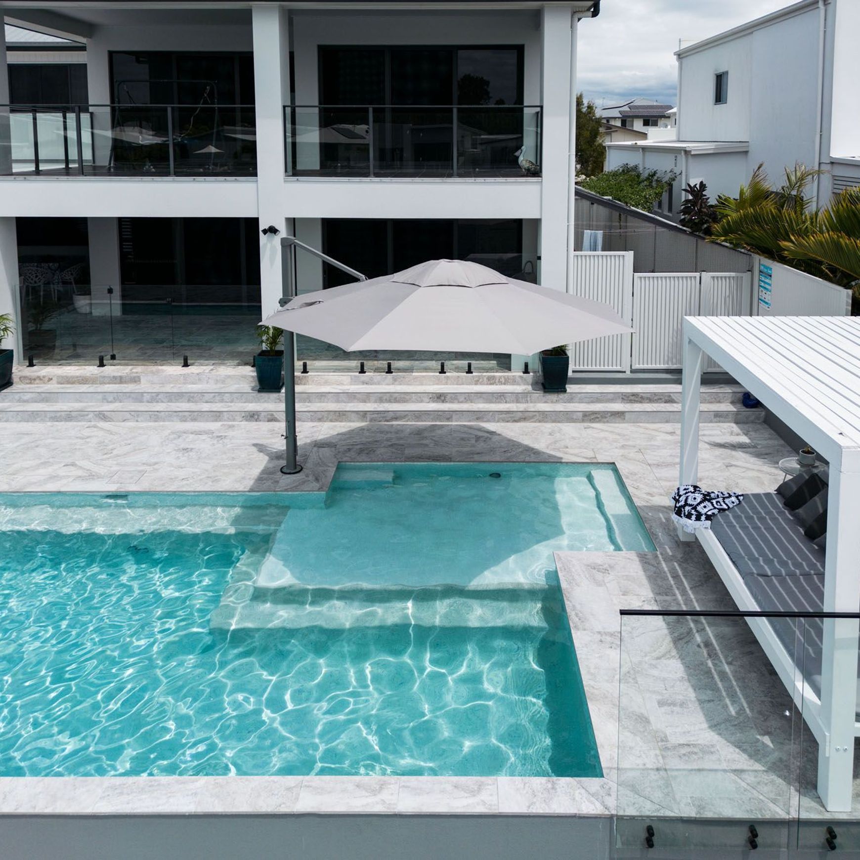 CMP Porcelain Platinum Travertine Tile