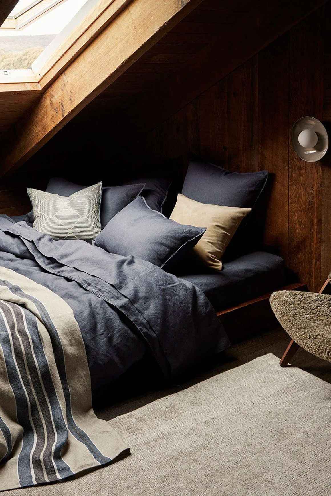Ravello Pillowcase Pair - Denim | Standard, King or Euro Size