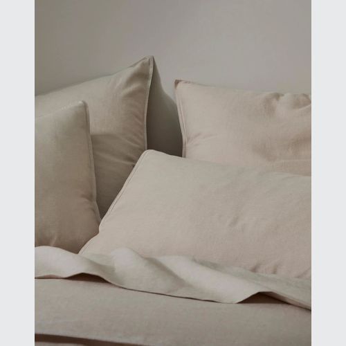 Ravello Pillowcase Pair - Shell | Standard, King or Euro Size