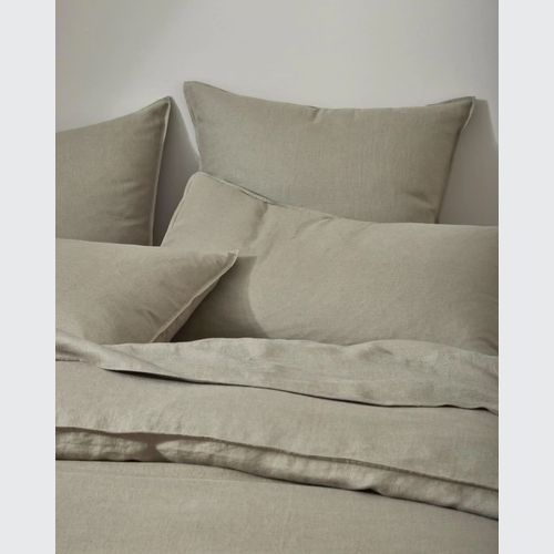 Ravello Pillowcase Pair - Caper | Standard,  King or Euro Size