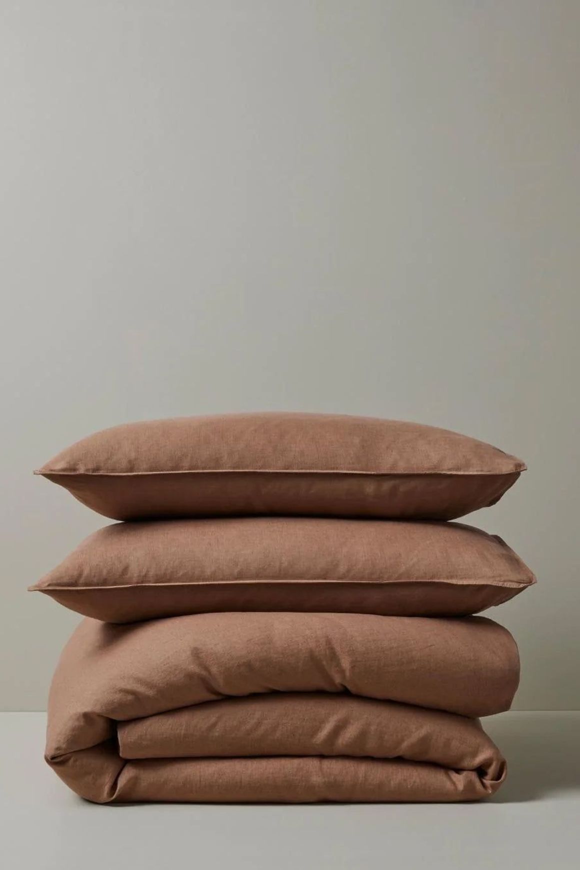 Ravello Pillowcase Pair - Biscuit | Standard, King or Euro