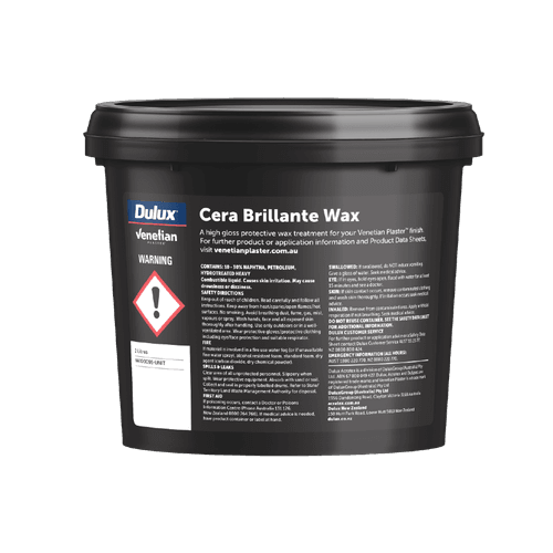 Venetian Plaster - Cera Brilliante Wax