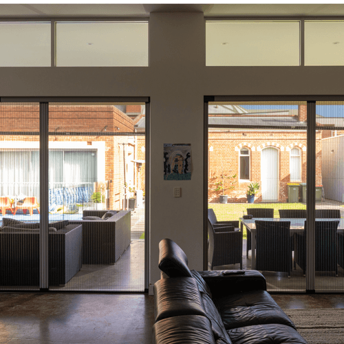 Retractable Flyscreen : Stacker door