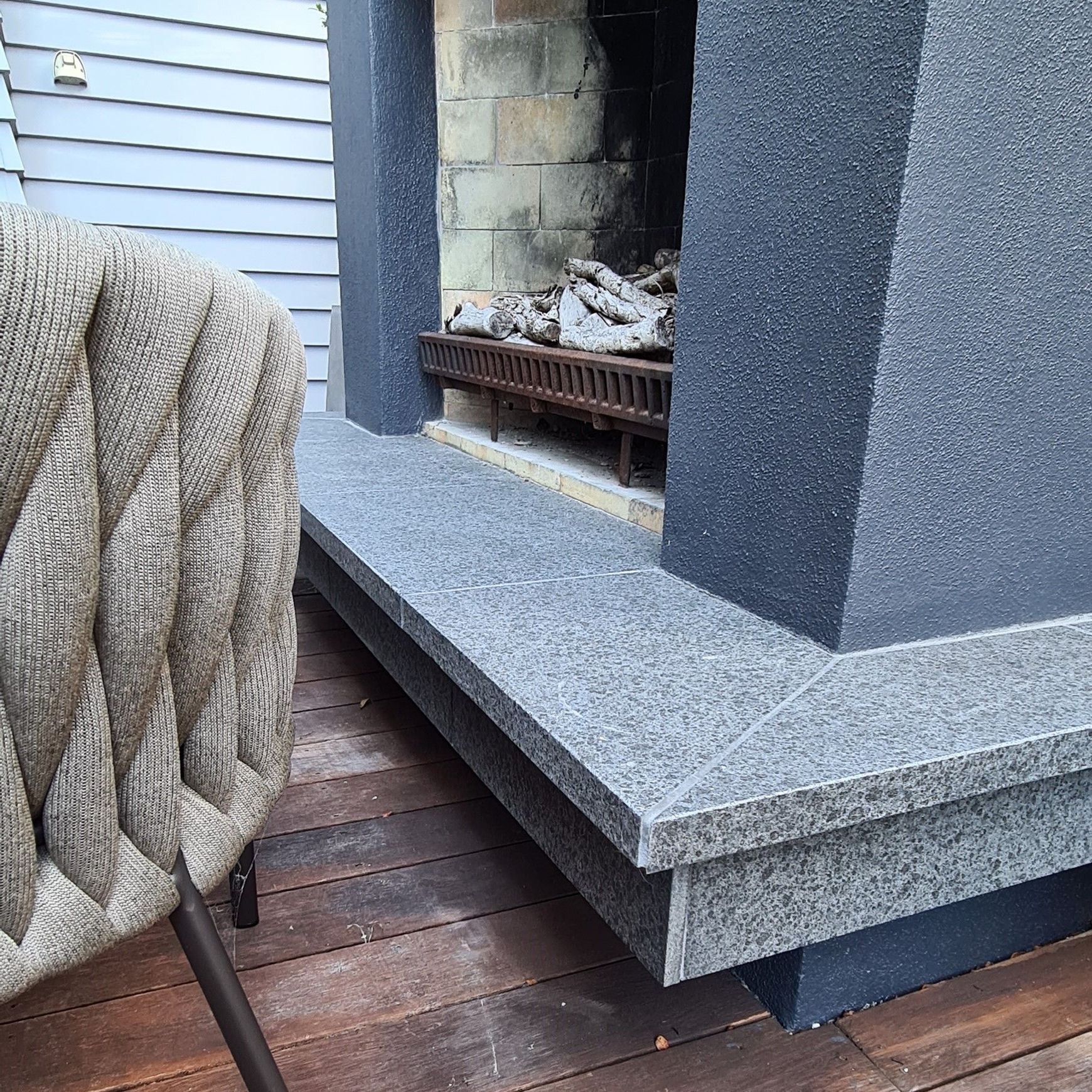 Flamed Black Granite Tile & Coping