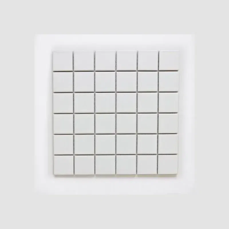 White Matt | Pool Mosaic Tiles