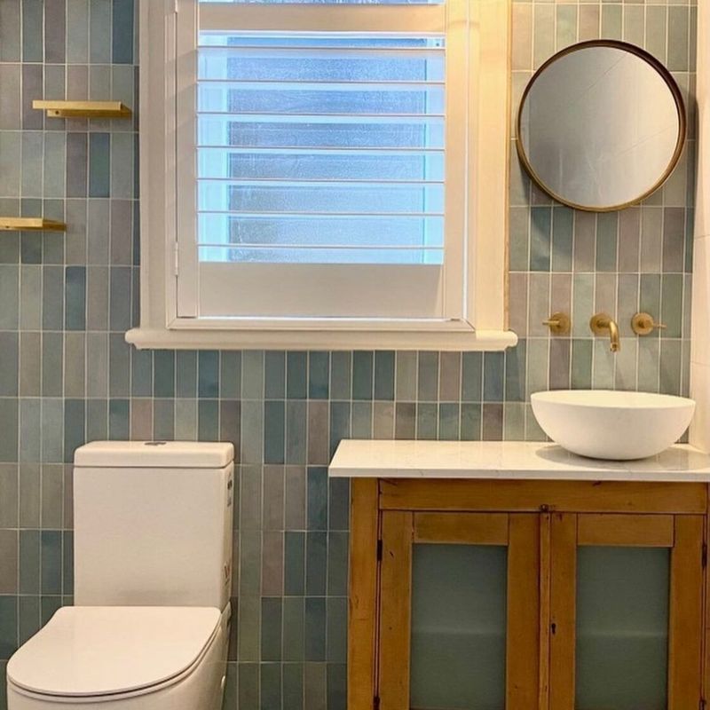 Safi Aqua Subway Tile