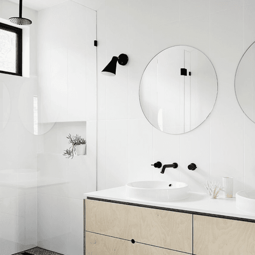 Prestige White Large Format Wall Tile