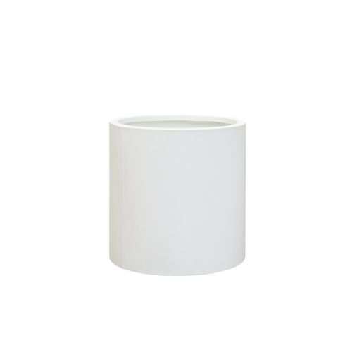 Mikonui Cylinder Planter White - Medium