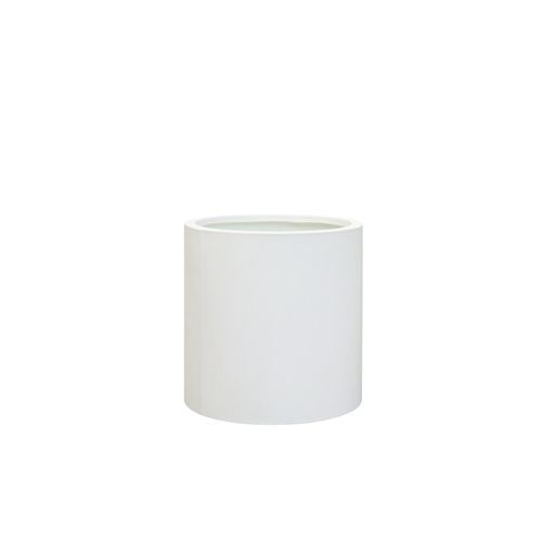 Mikonui Cylinder Planter White - Small