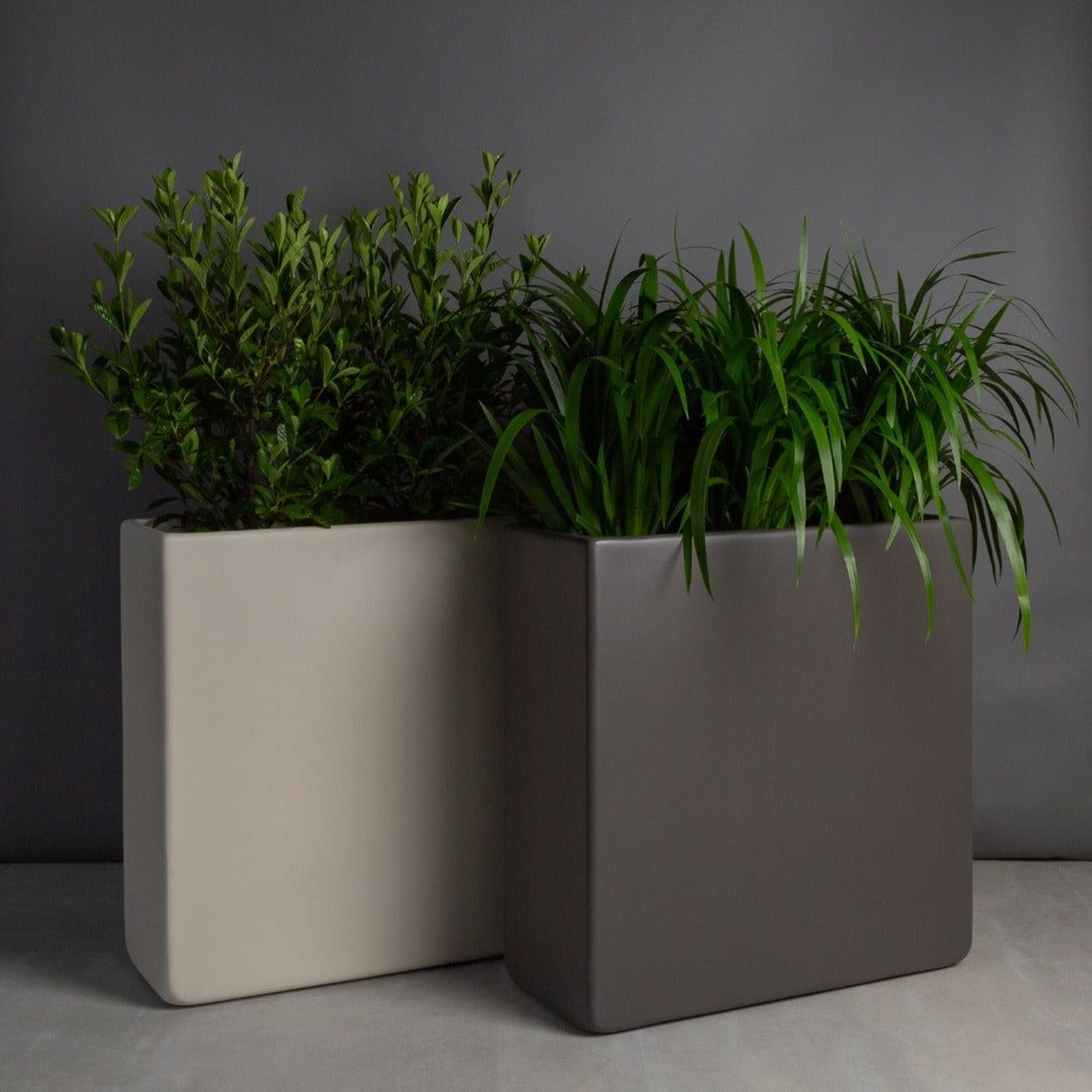 Hibernate High Line Planters - Stone
