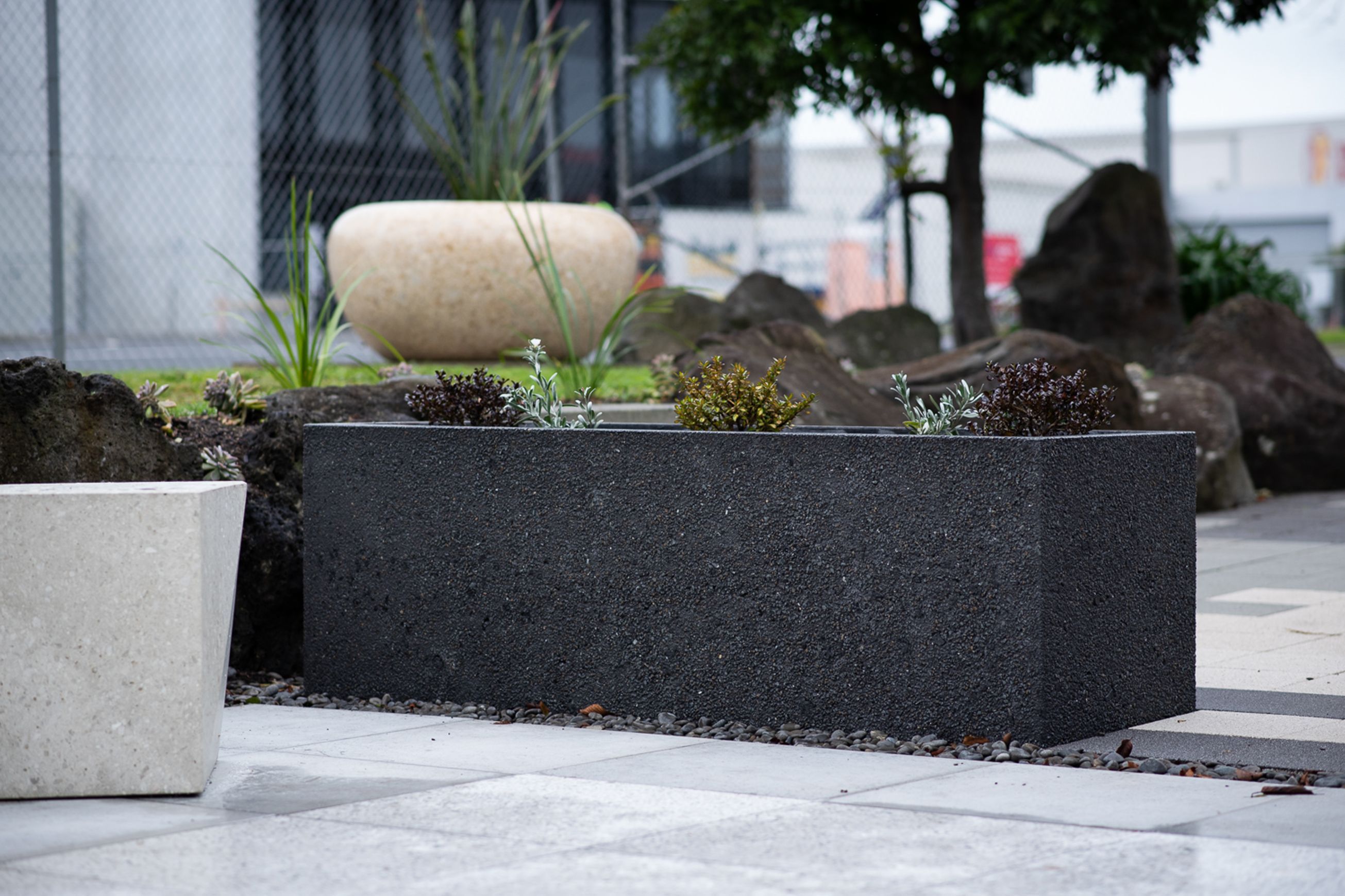Concrete Planter Boxes