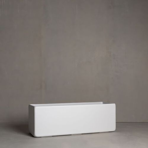 Hibernate Low Line Planters - Salt