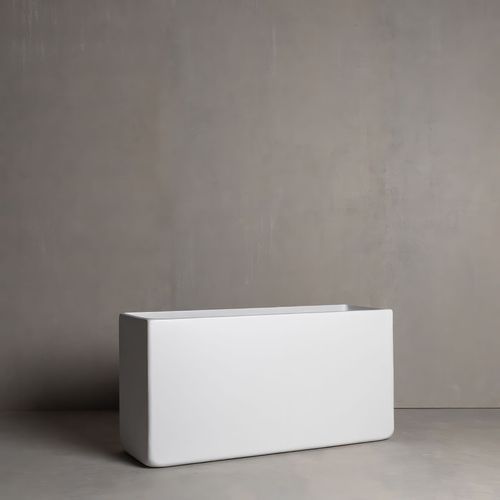Hibernate Low Line Planters - Salt