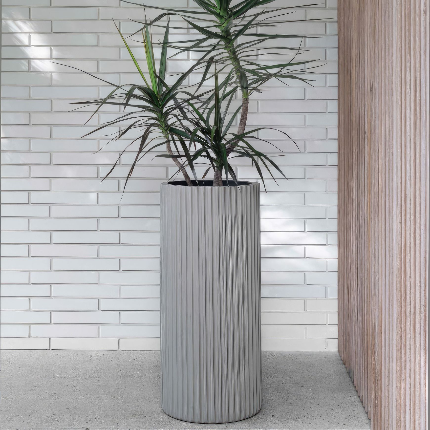 Hibernate 90 Degrees Tall Ribbed - Clay