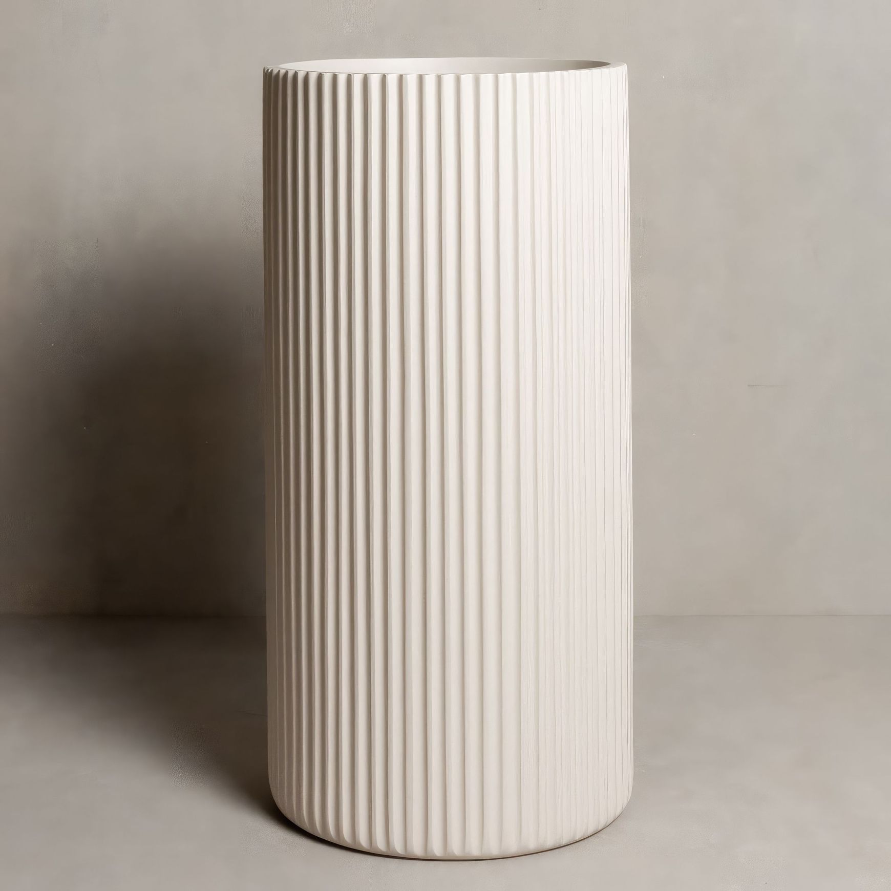 Hibernate 90 Degrees Tall Ribbed - Stone
