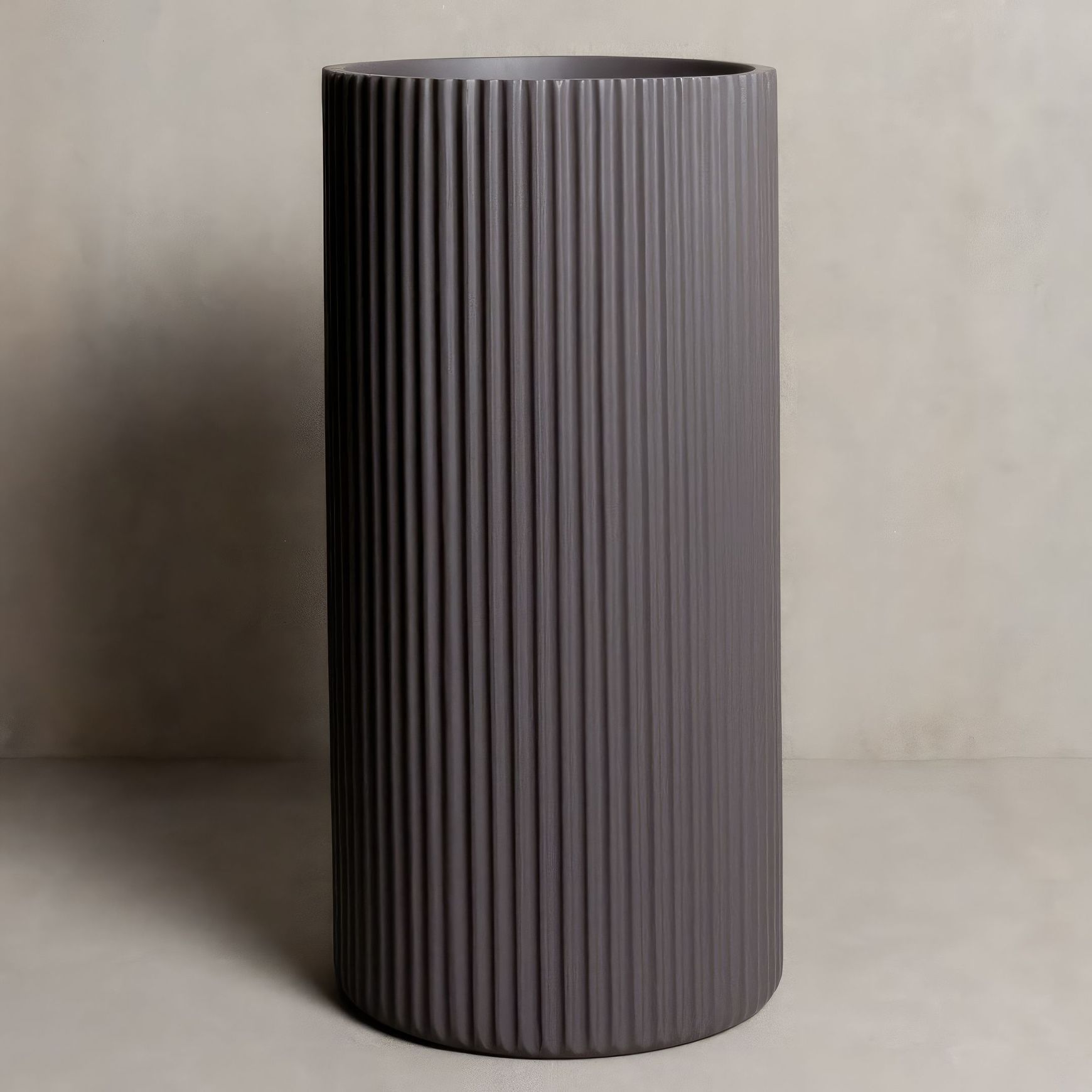 Hibernate 90 Degrees Tall Ribbed - Slate
