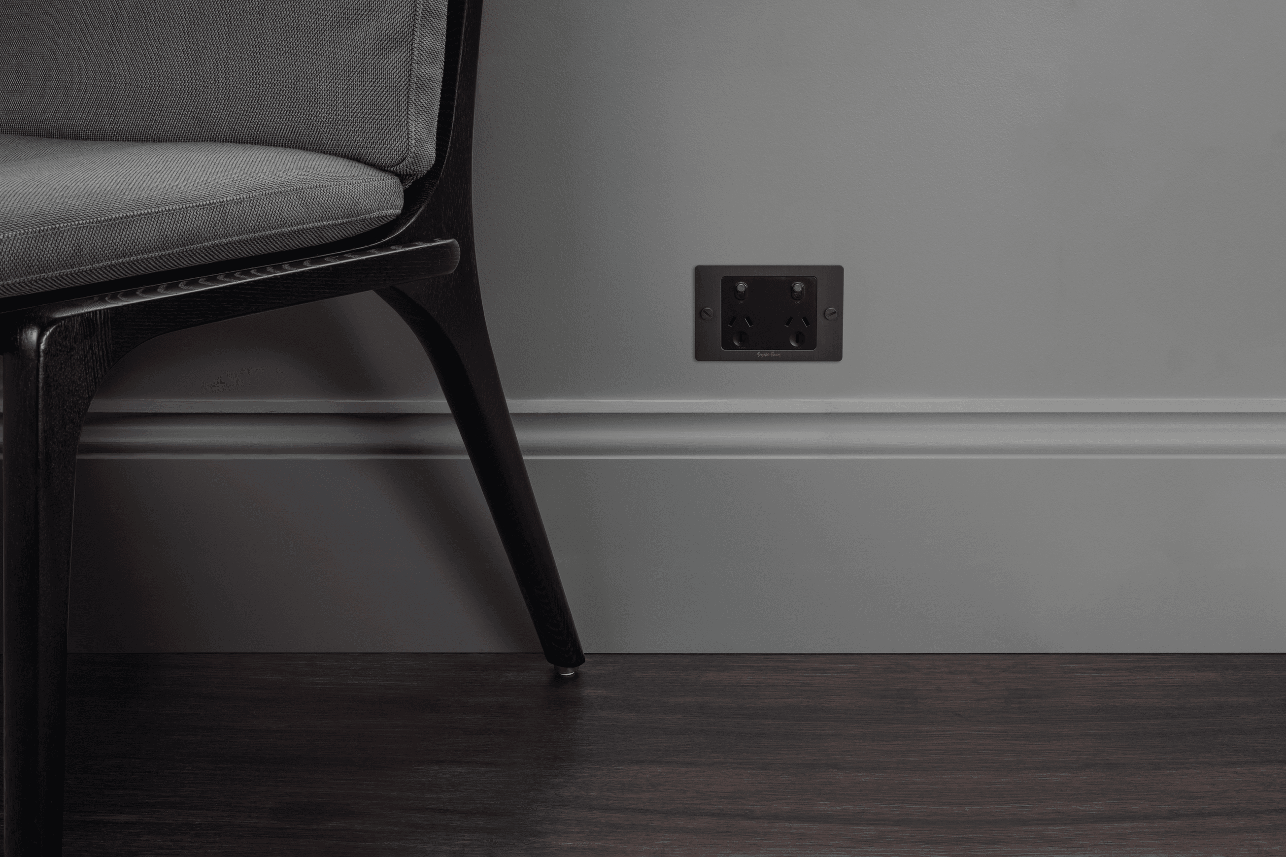 2 Gang GPO Socket Switch
