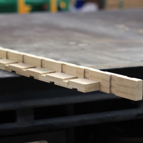 EB1 Castellated Timber Cavity Batten