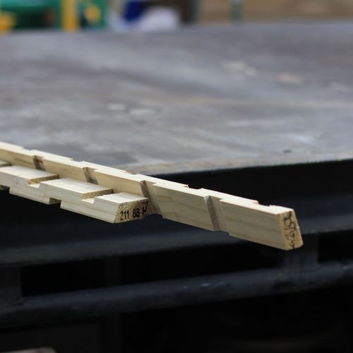 EB4MP Castellated Timber Cavity Batten