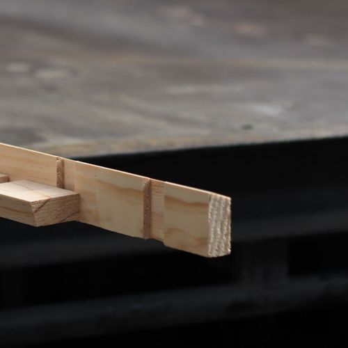 EB5 Castellated Timber Cavity Batten