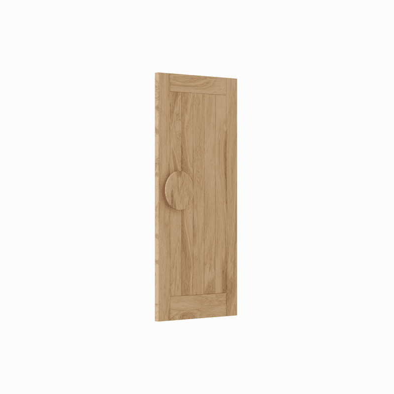 Nixon Wooden Ash Round Door Pull Handle