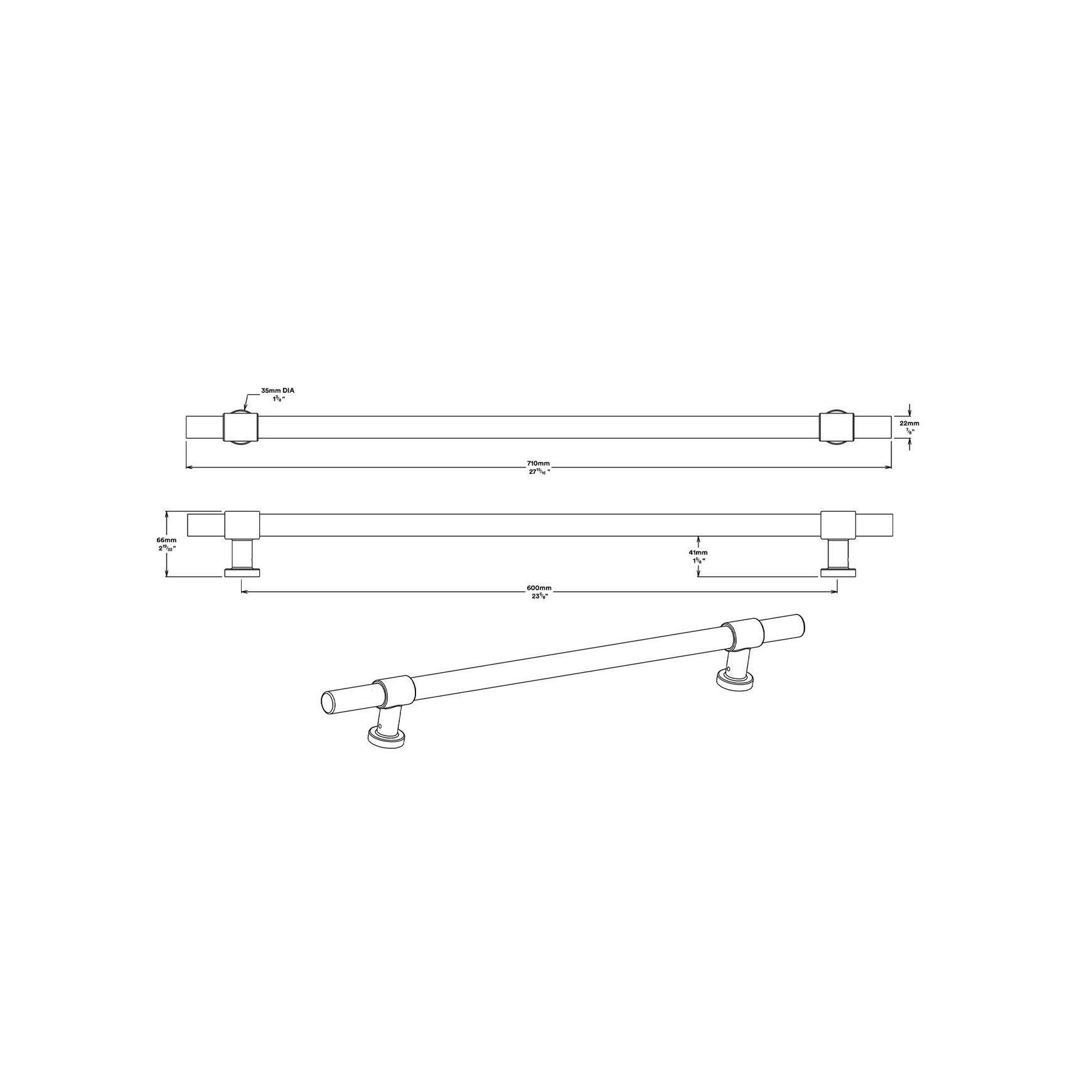 Iver Helsinki Door Pull Handle