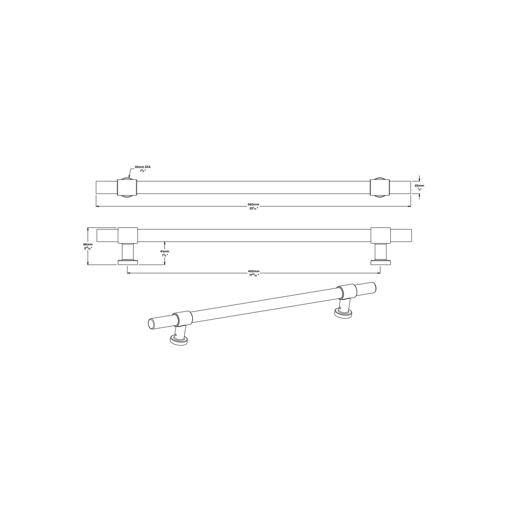 Iver Helsinki Door Pull Handle