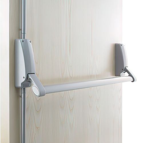 Briton Panic Bar Silver for Timber & Metal Doors