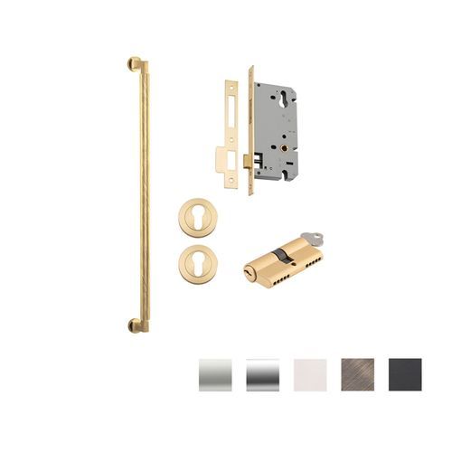 Iver Brunswick Door Pull Handle Entrance Kit Key/Key