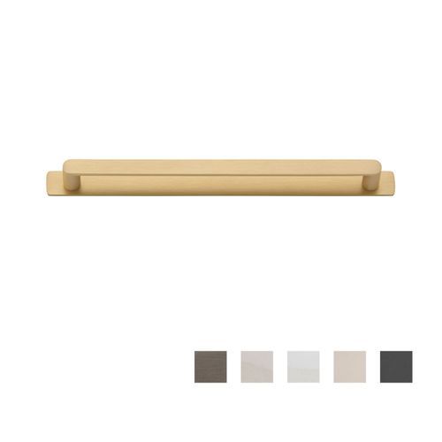 Iver Osaka Cabinet Pull Handle with Backplate