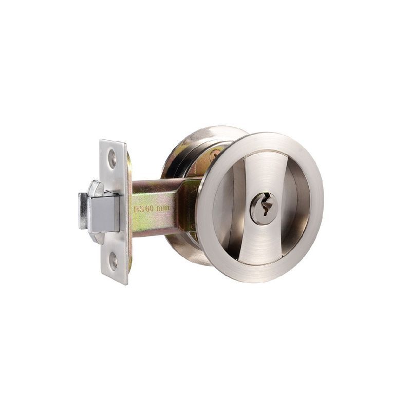 Cavity Entrance Set Key Turn/Finger Pull Satin Nickel
