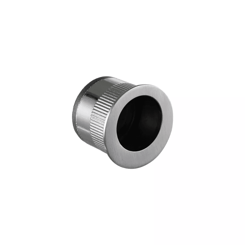 Round Finger Pull/Edge Pull Satin Nickel