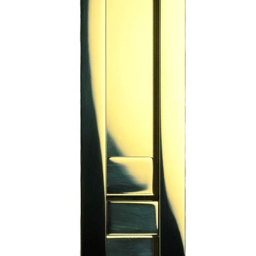 HB 860 Brass Soft Edge Flush Pull for Sliding/Cavity Doors