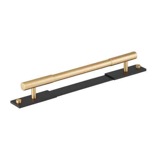 Armac Martin - Mix3 Plain Cabinet Handle with Backplate