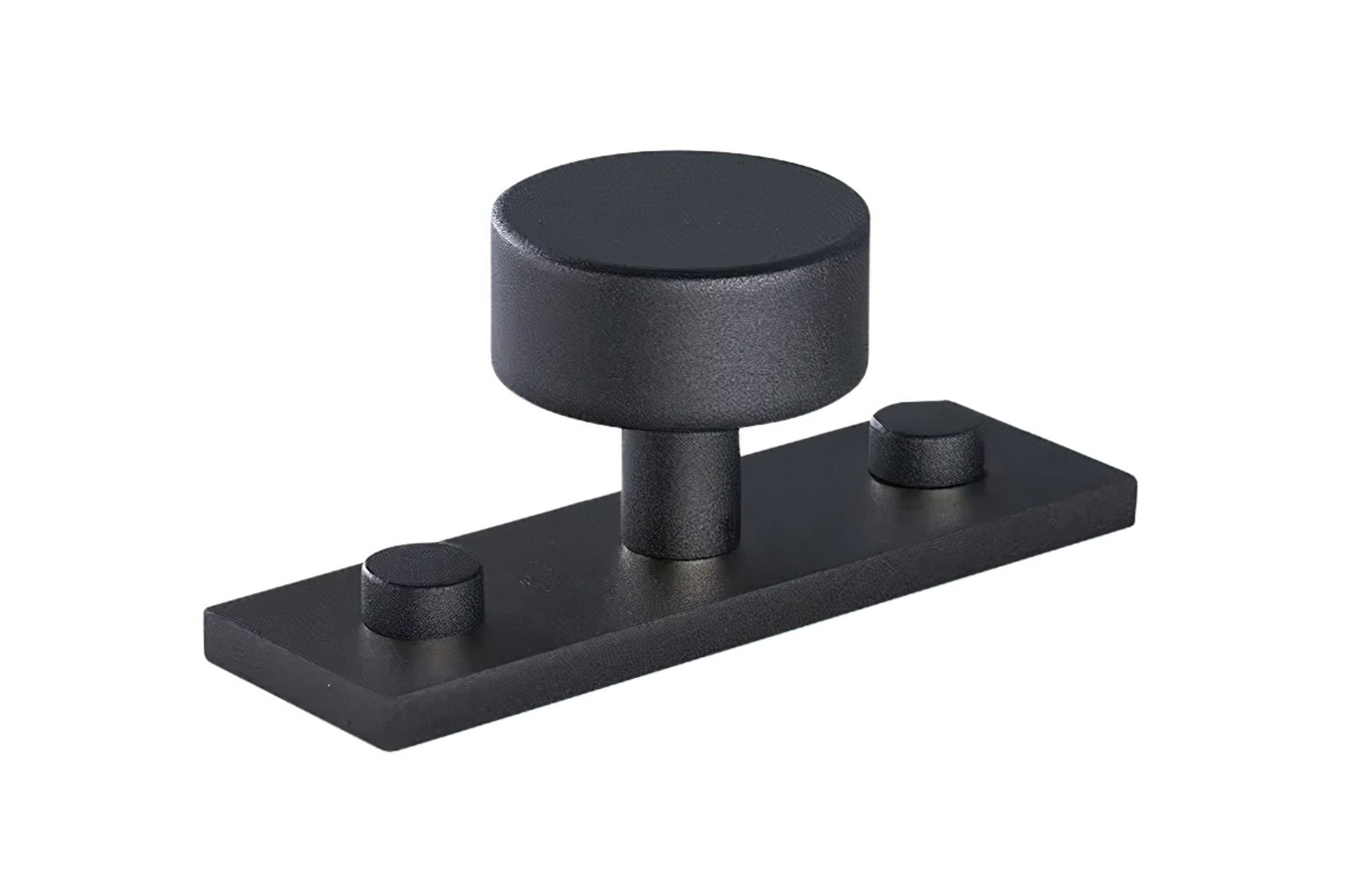 Armac Martin - Mix3 Plain Smooth Knob with Back Plate