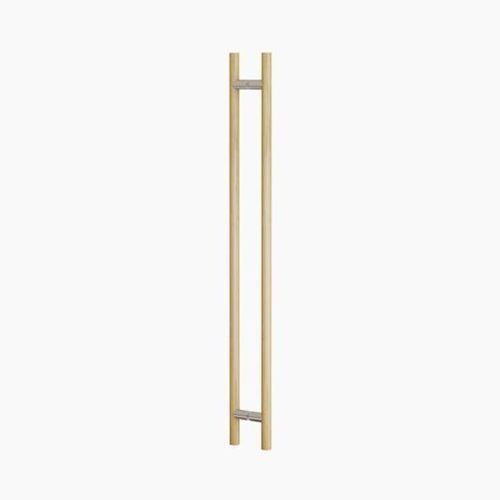 C3410OAK - ROUND SECTION H-PULL BTB HANDLE
