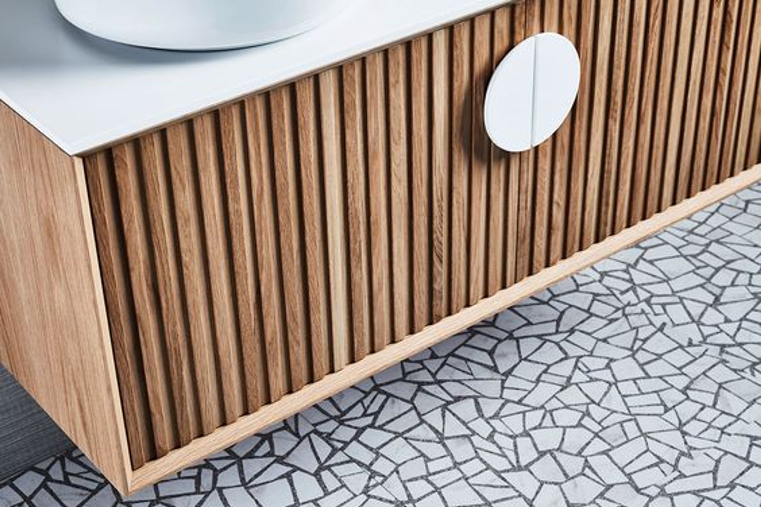 Timber Circle Pull Handle