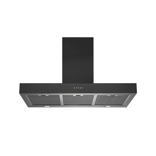 Black Wallmount Rangehood 900mm - TSH-900B